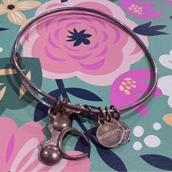 Rose gold Minnie ears Alex and Ani - Picture 3 of 3